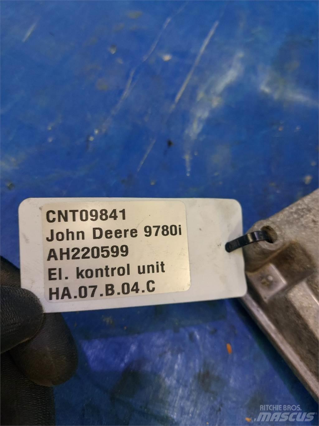 John Deere 9780 Elektronik