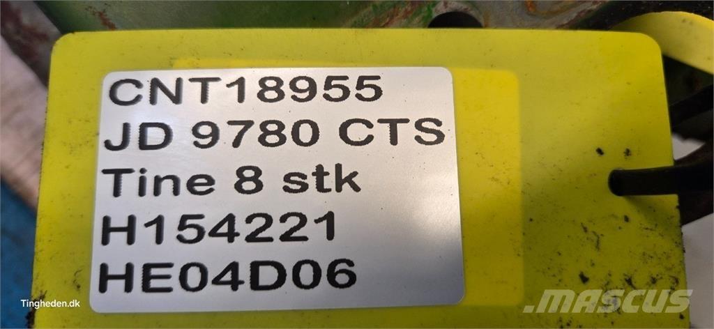 John Deere 9780 Trösktillbehör