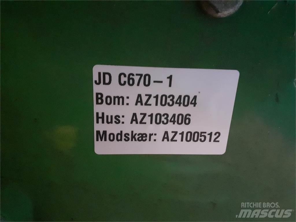 John Deere C670 Trösktillbehör