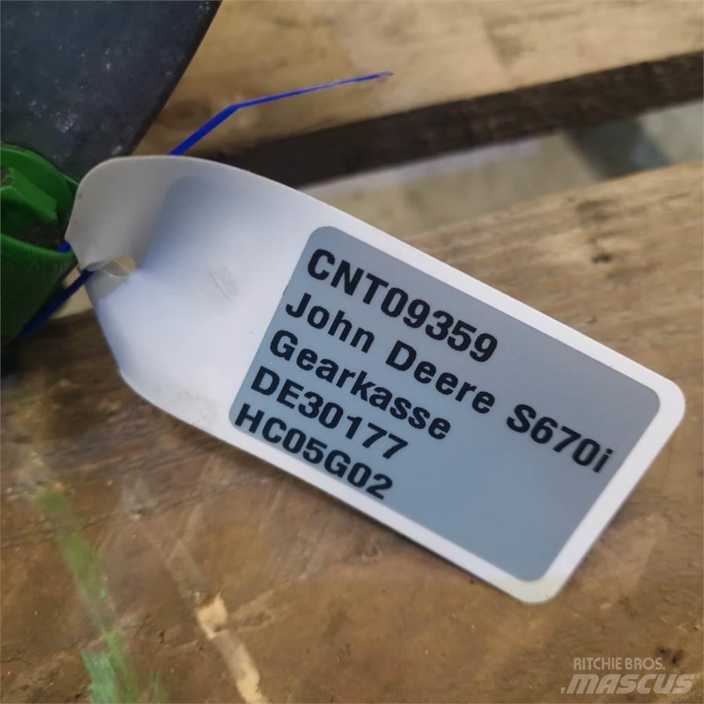 John Deere S670 Växellåda