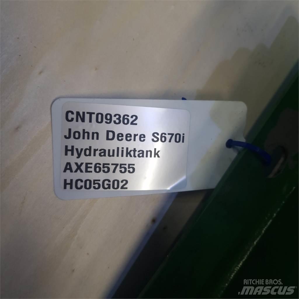 John Deere S670 Hydraulik