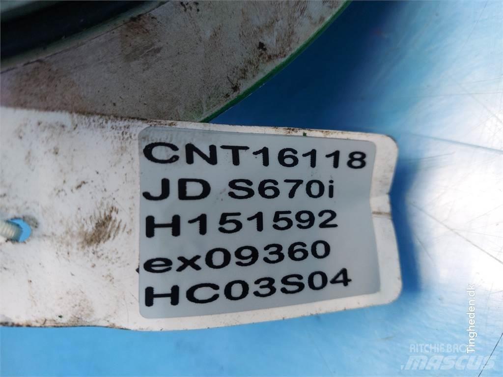John Deere S670 Växellåda