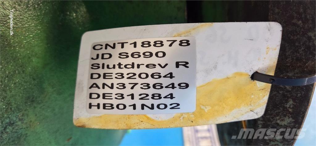 John Deere S690 Trösktillbehör