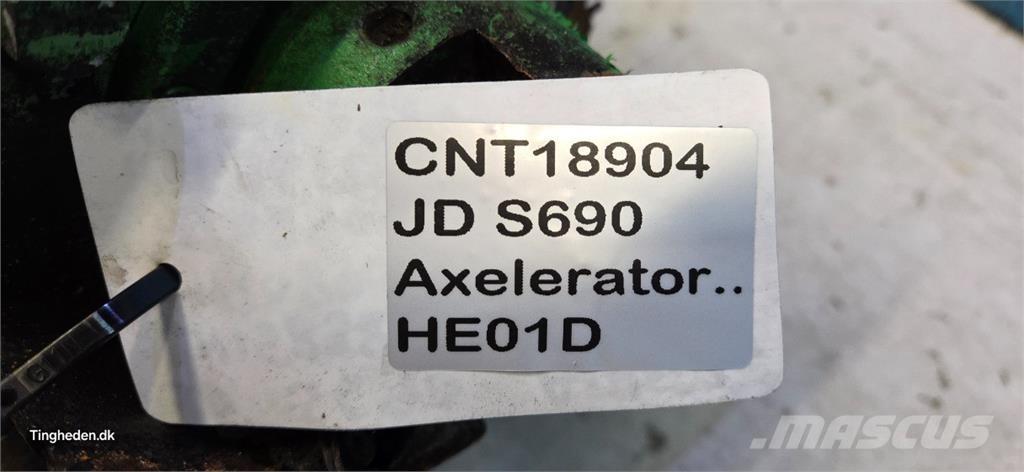 John Deere S690 Trösktillbehör