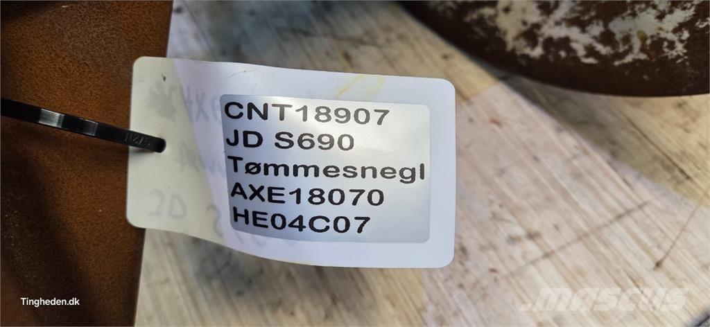 John Deere S690 Trösktillbehör