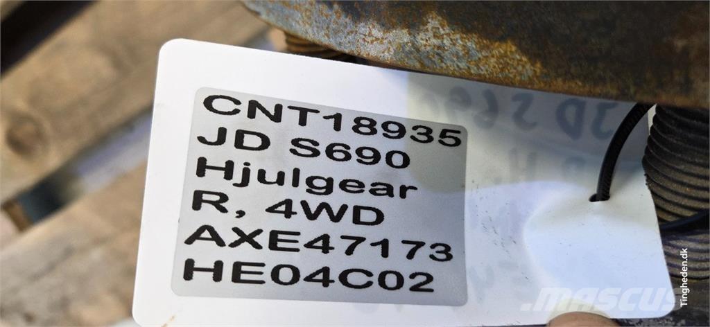 John Deere S690 Trösktillbehör