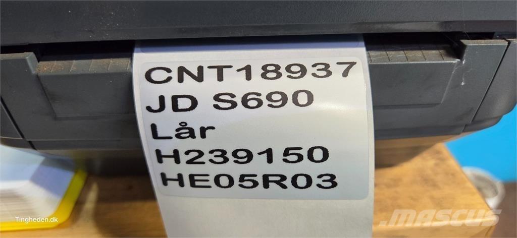 John Deere S690 Trösktillbehör