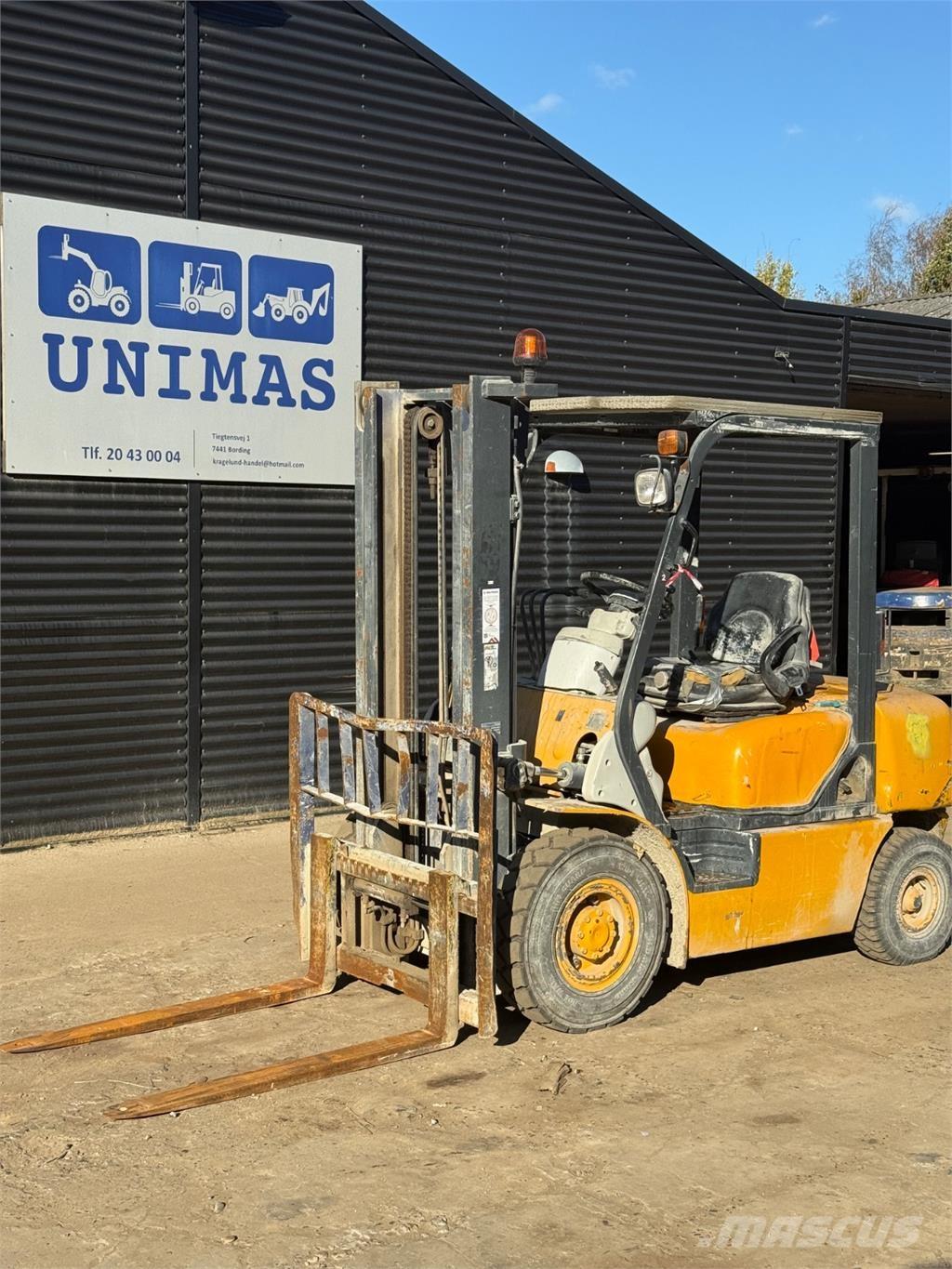 Komatsu FD25 Dieselmotviktstruckar