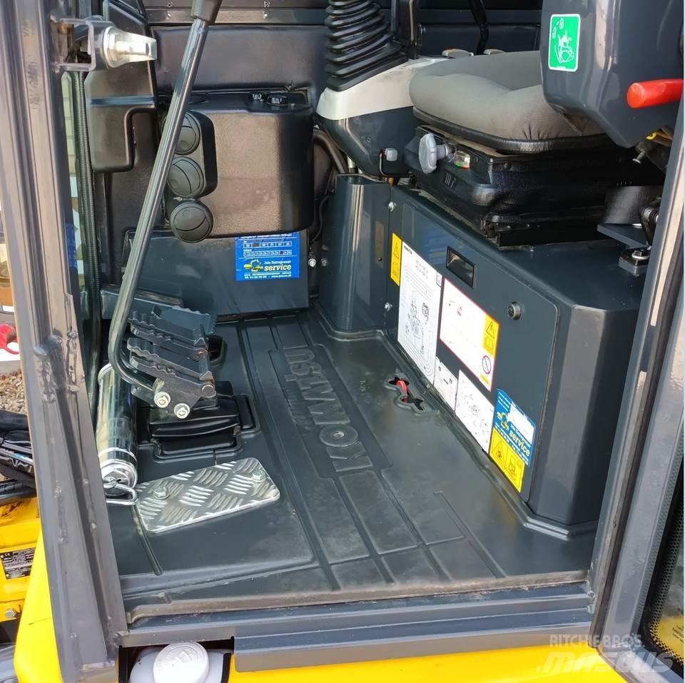Komatsu pc16r hs Minigrävare < 7t
