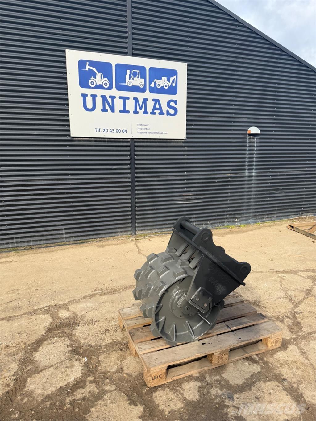  Kompakterhjul Markvibratorer