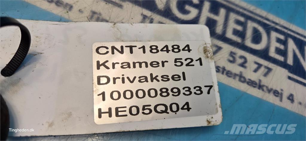 Kramer 521 Hjulaxlar