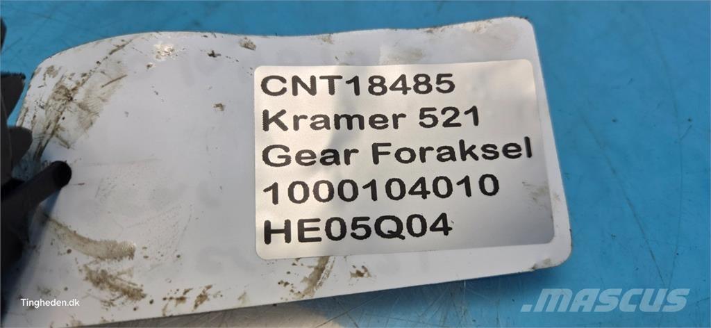 Kramer 521 Hjulaxlar