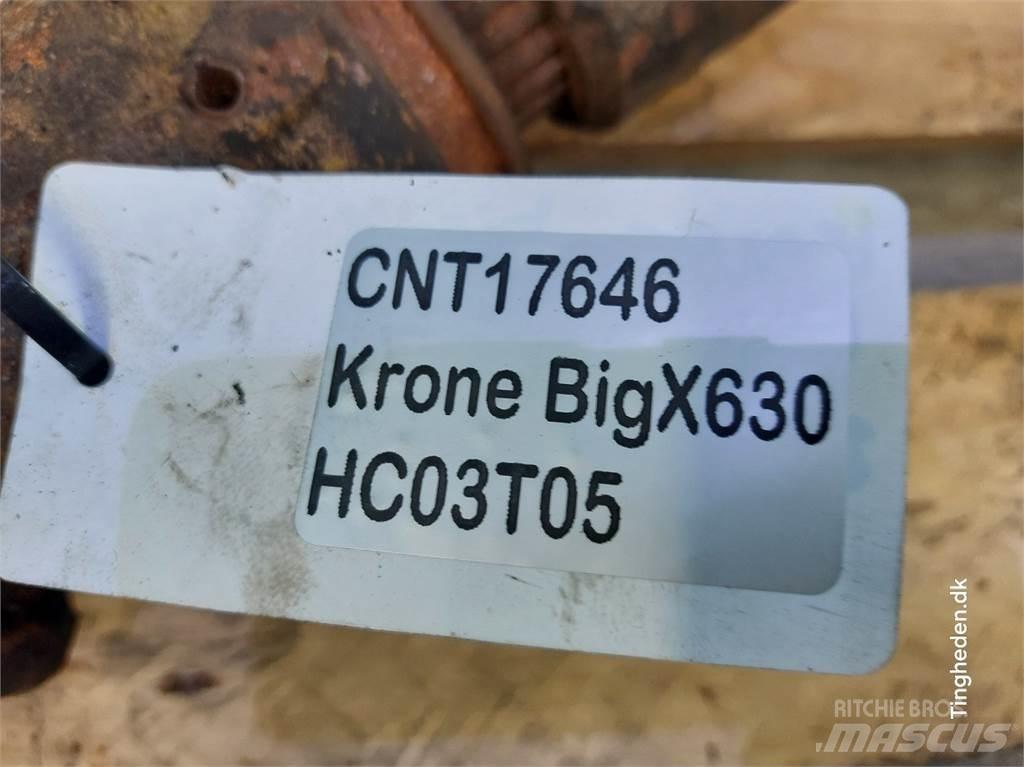 Krone Big X 630 Tillbehör för hö och fodermaskiner