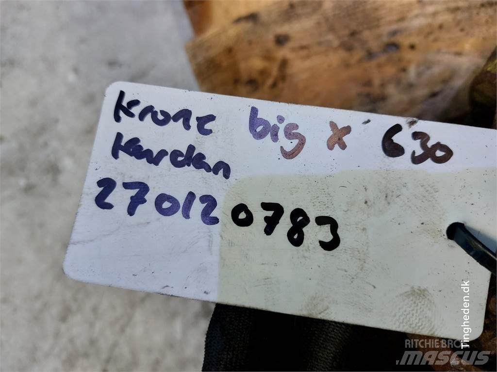 Krone Big X 630 Tillbehör för hö och fodermaskiner