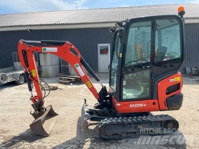 Kubota KX19-4 Minigrävare < 7t
