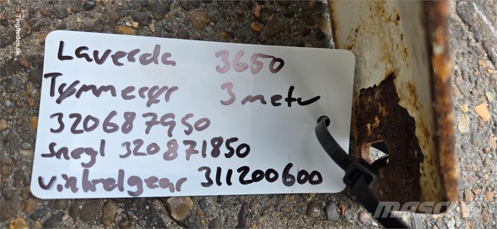 Laverda 3650 Trösktillbehör