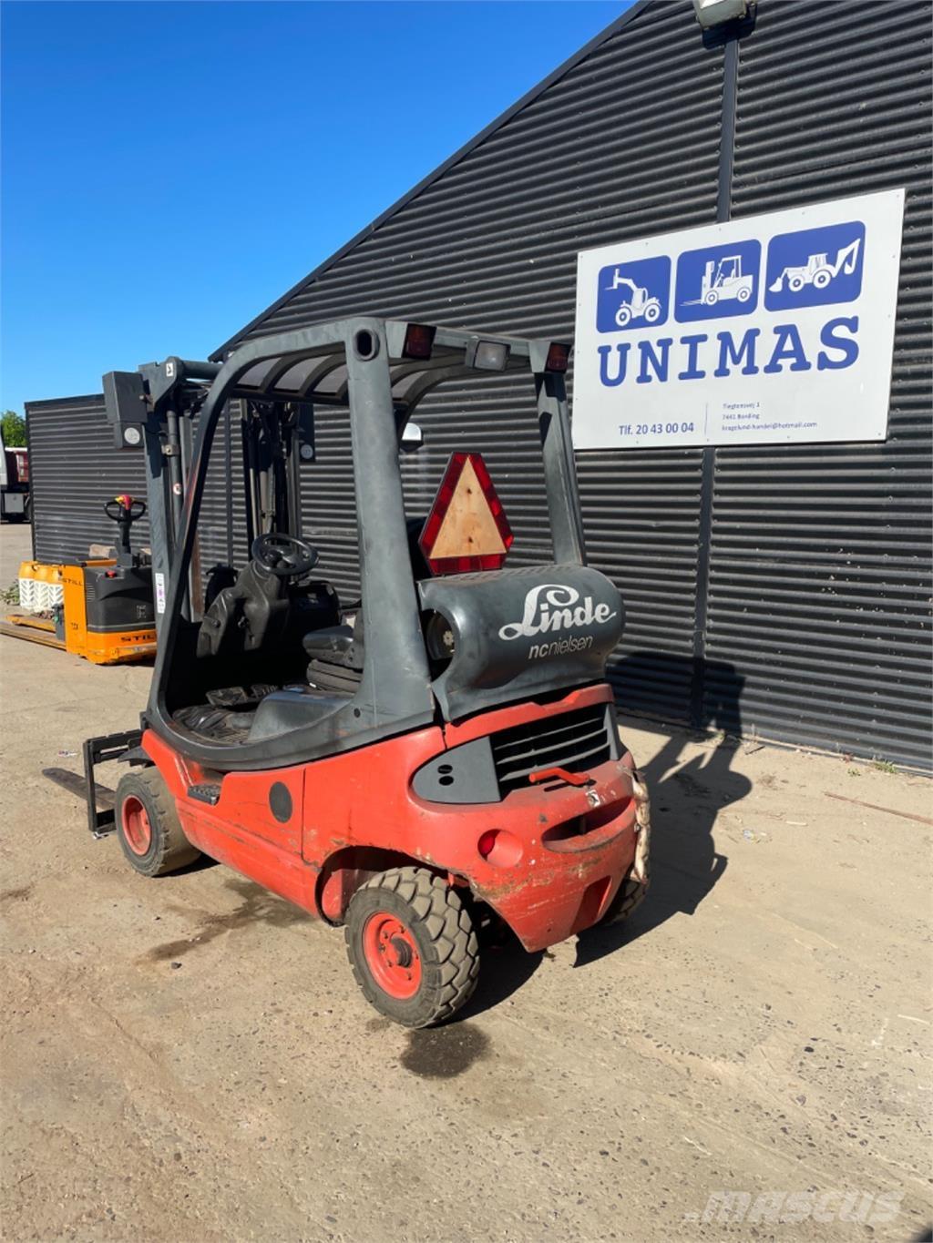 Linde H18T Gasolmotviktstruckar
