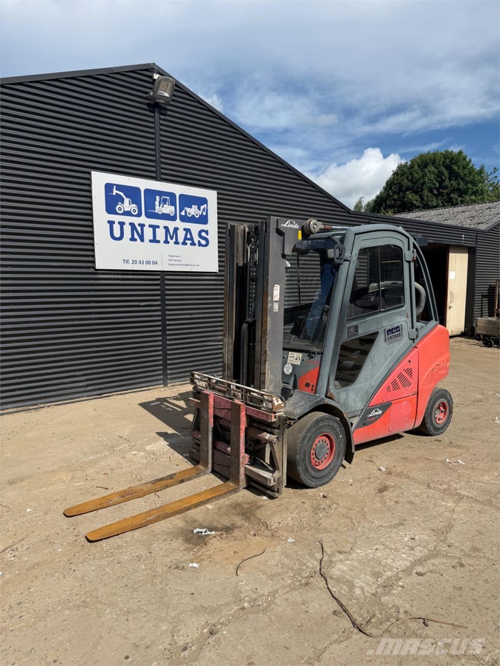 Linde H35D Dieselmotviktstruckar