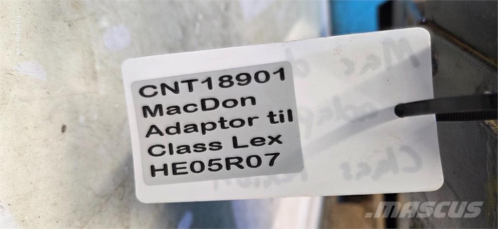 MacDon  Trösktillbehör