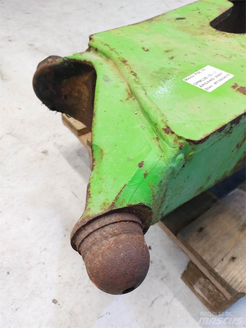 Merlo P38.10 Hjulaxlar