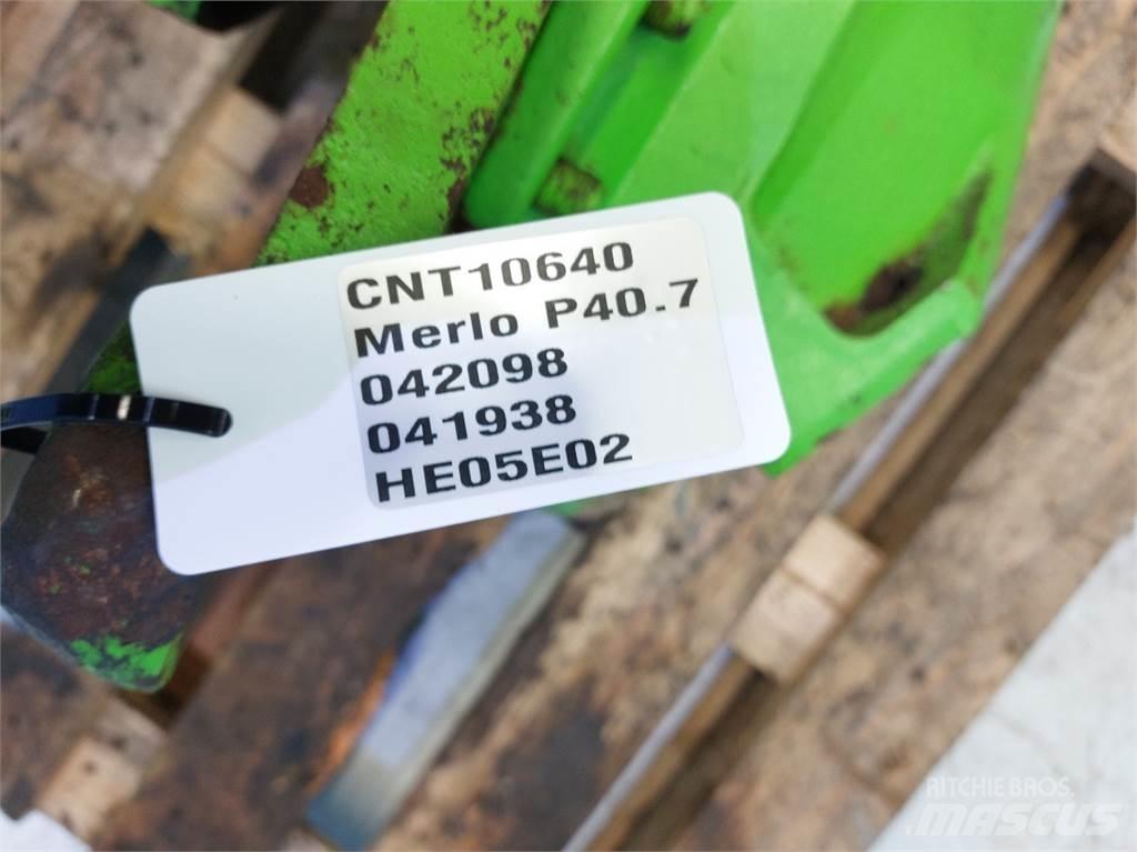 Merlo P40.7 Hjulaxlar