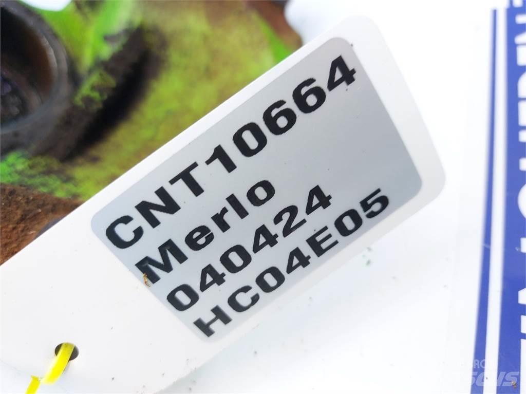 Merlo P41.7 Hjulaxlar