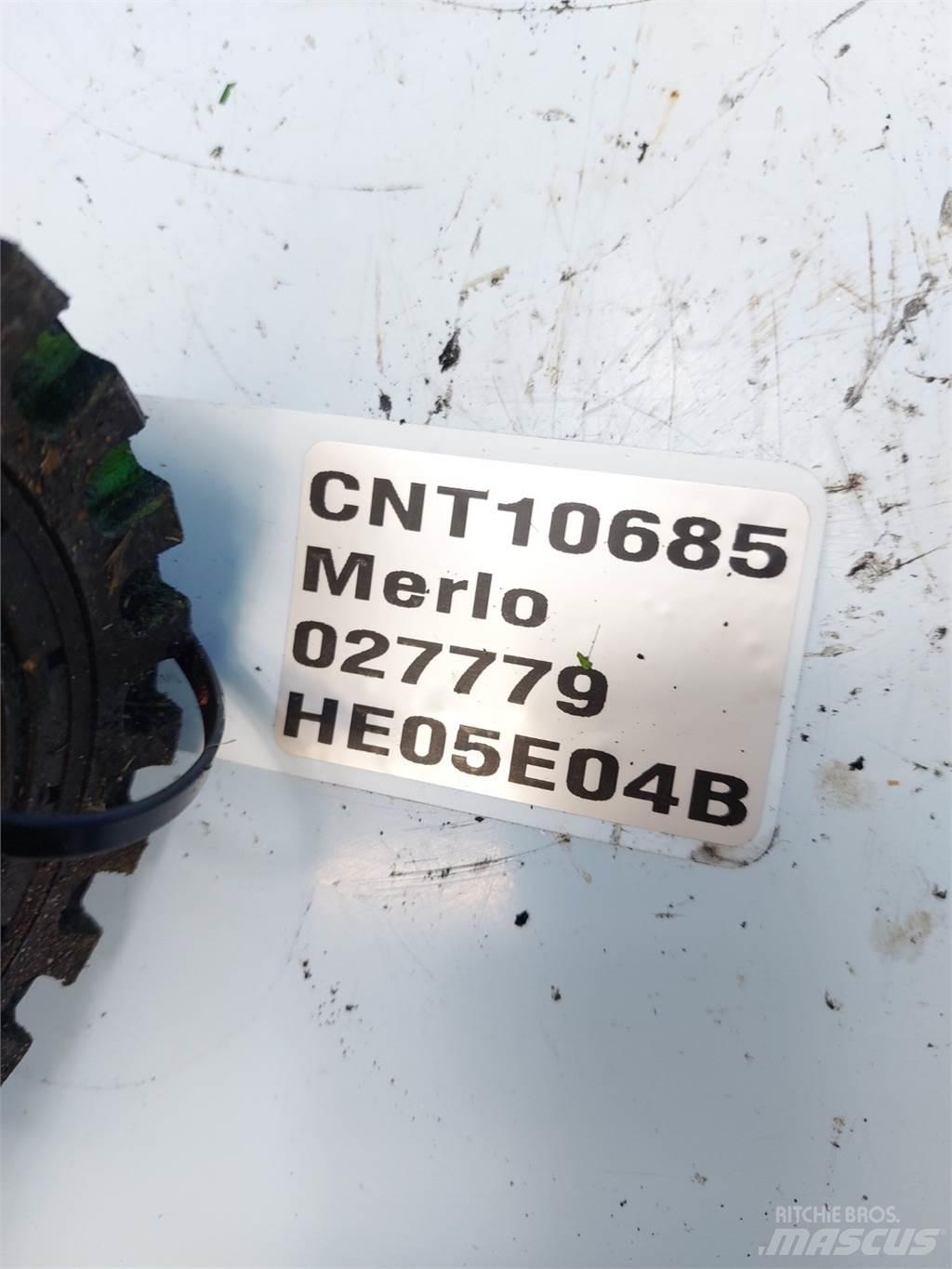 Merlo P41.7 Hjulaxlar