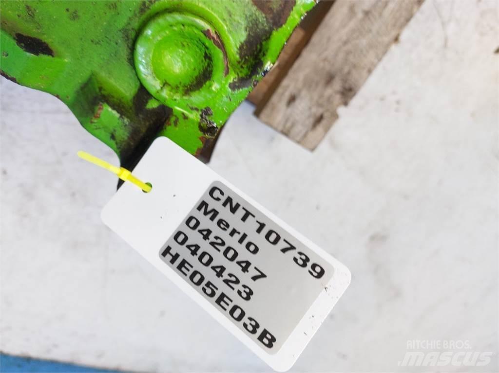 Merlo P41.7 Hjulaxlar