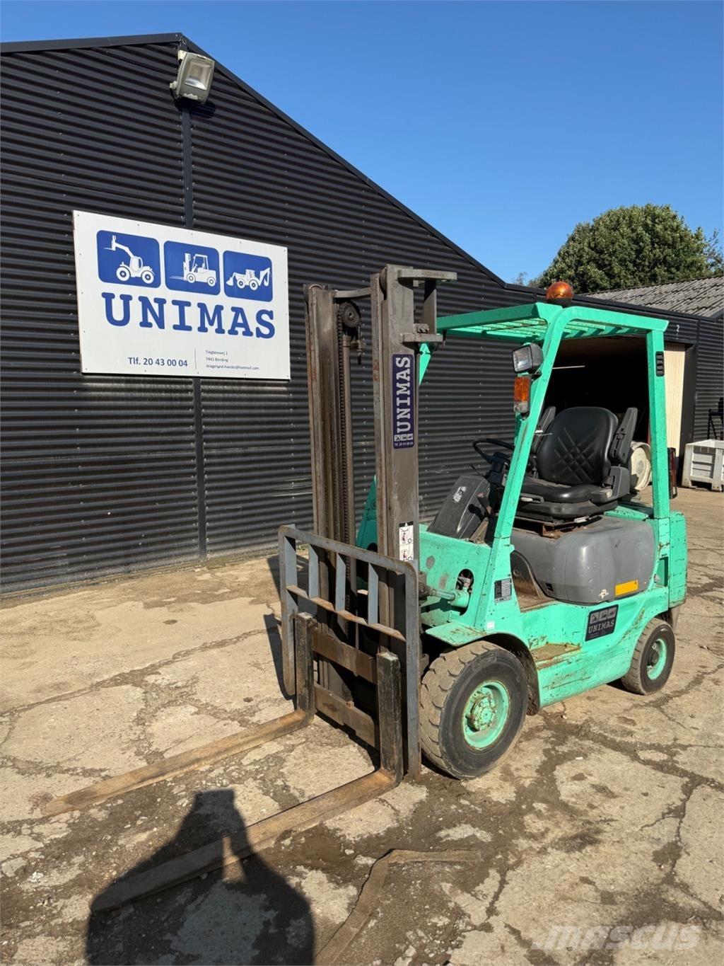 Mitsubishi FG14 Gasolmotviktstruckar