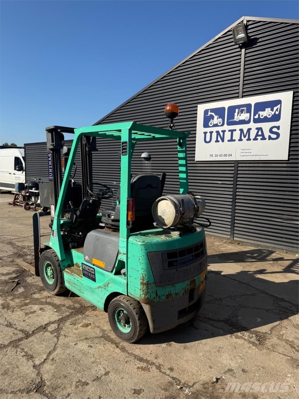 Mitsubishi FG14 Gasolmotviktstruckar
