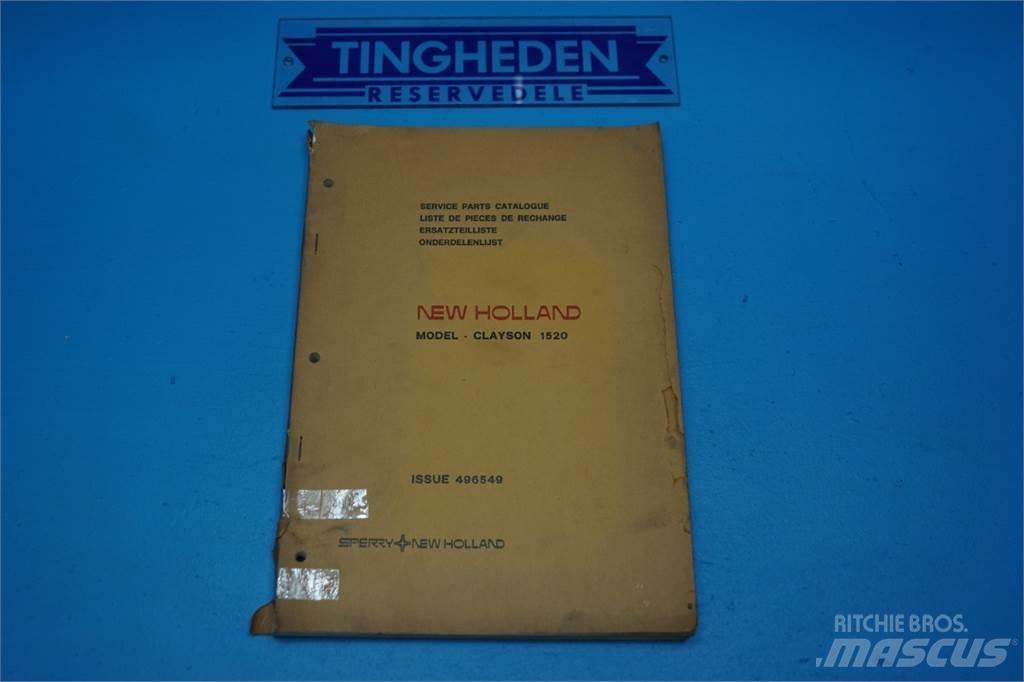 New Holland 1520 Lantbruk - Övrigt