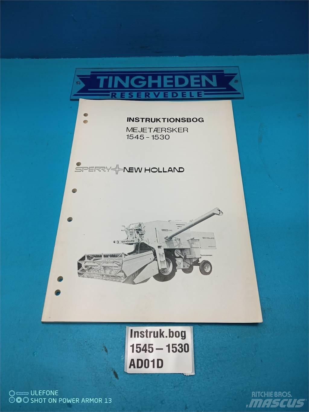 New Holland 1545 Lantbruk - Övrigt