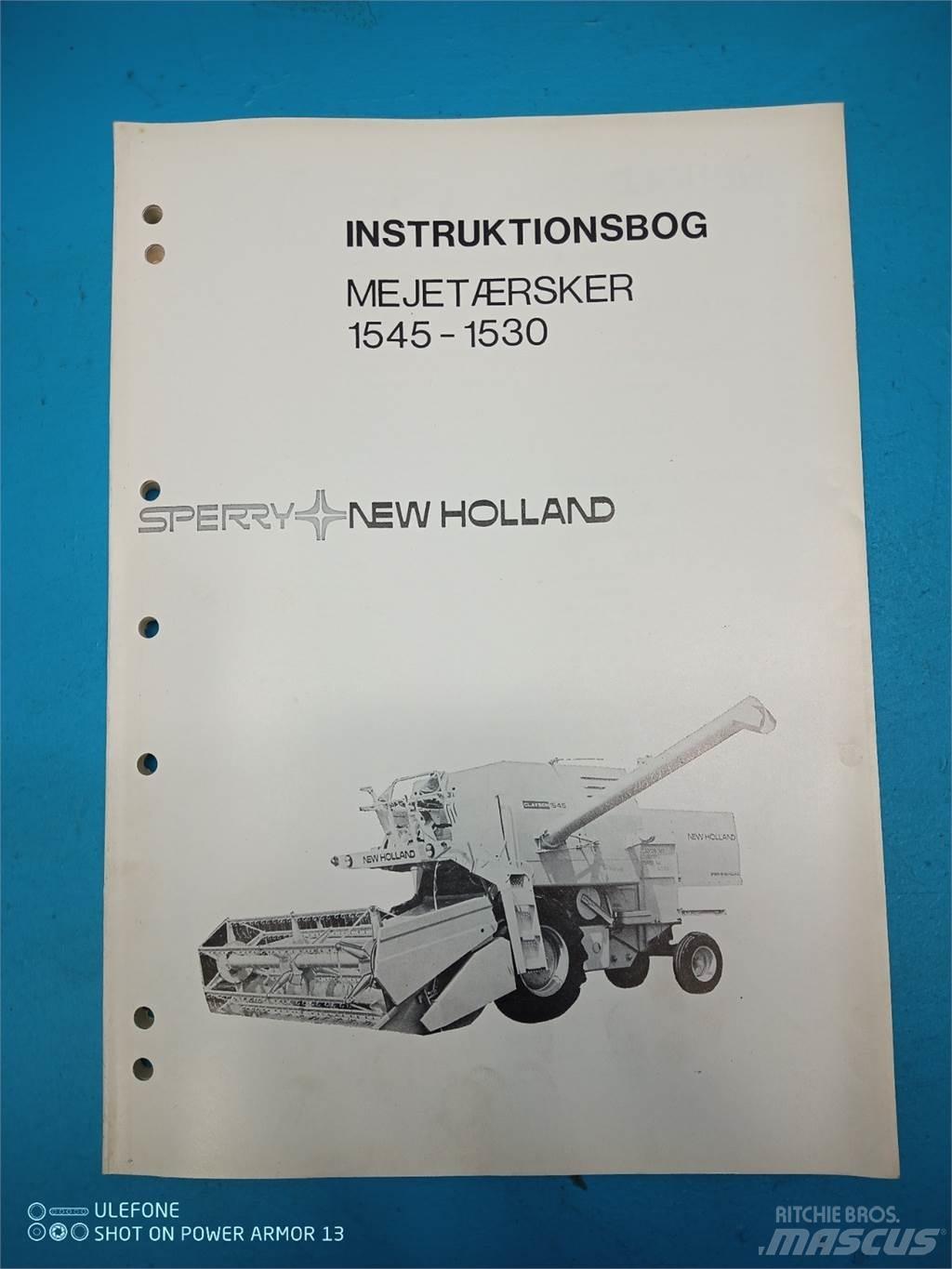 New Holland 1545 Lantbruk - Övrigt
