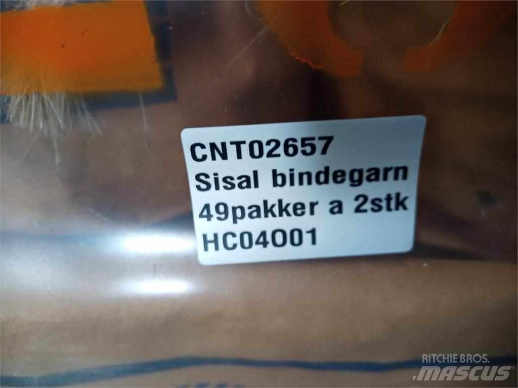  Sisal Bindegarn Övriga vallmaskiner