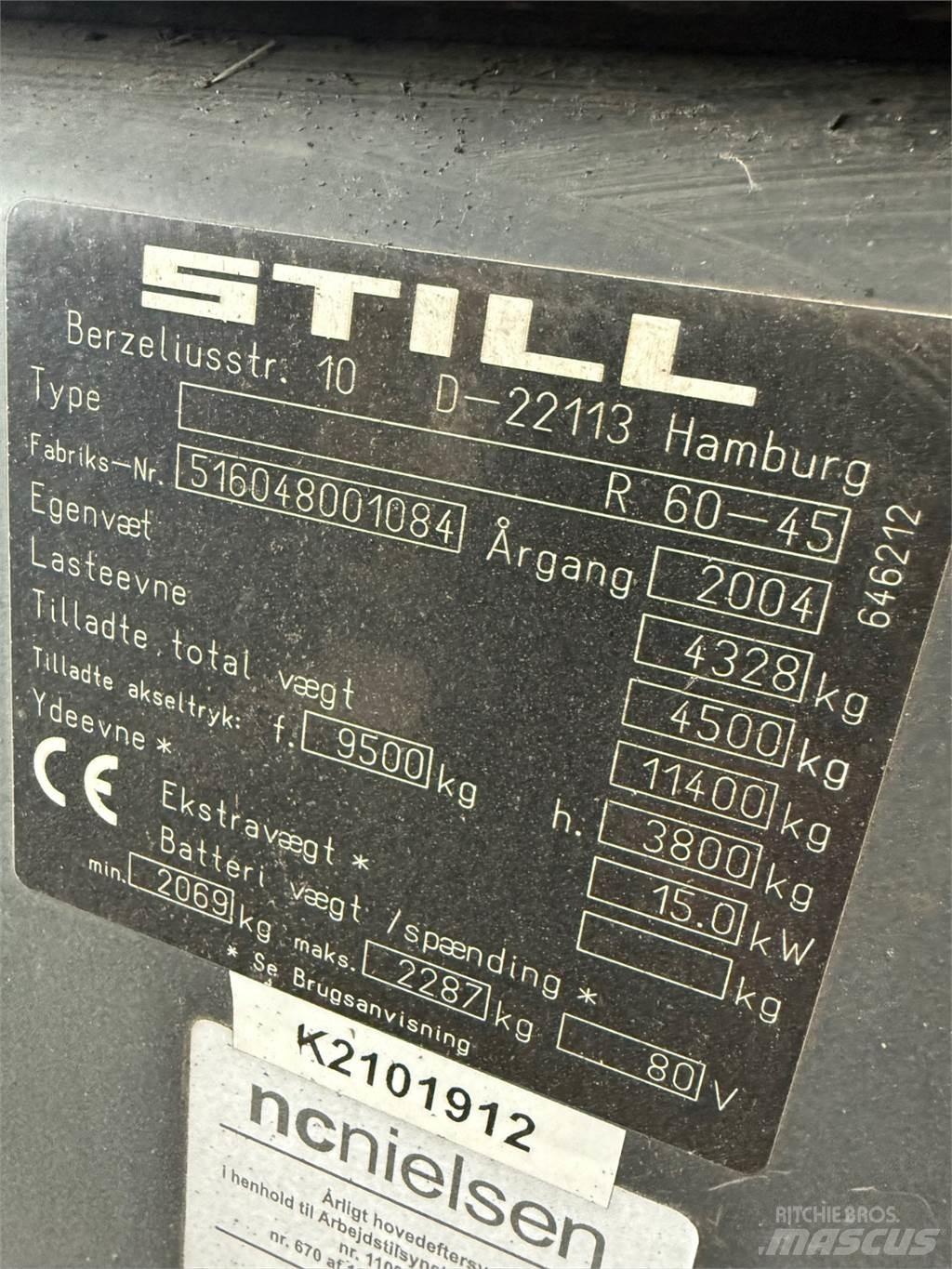 Still R70-45 Elmotviktstruckar