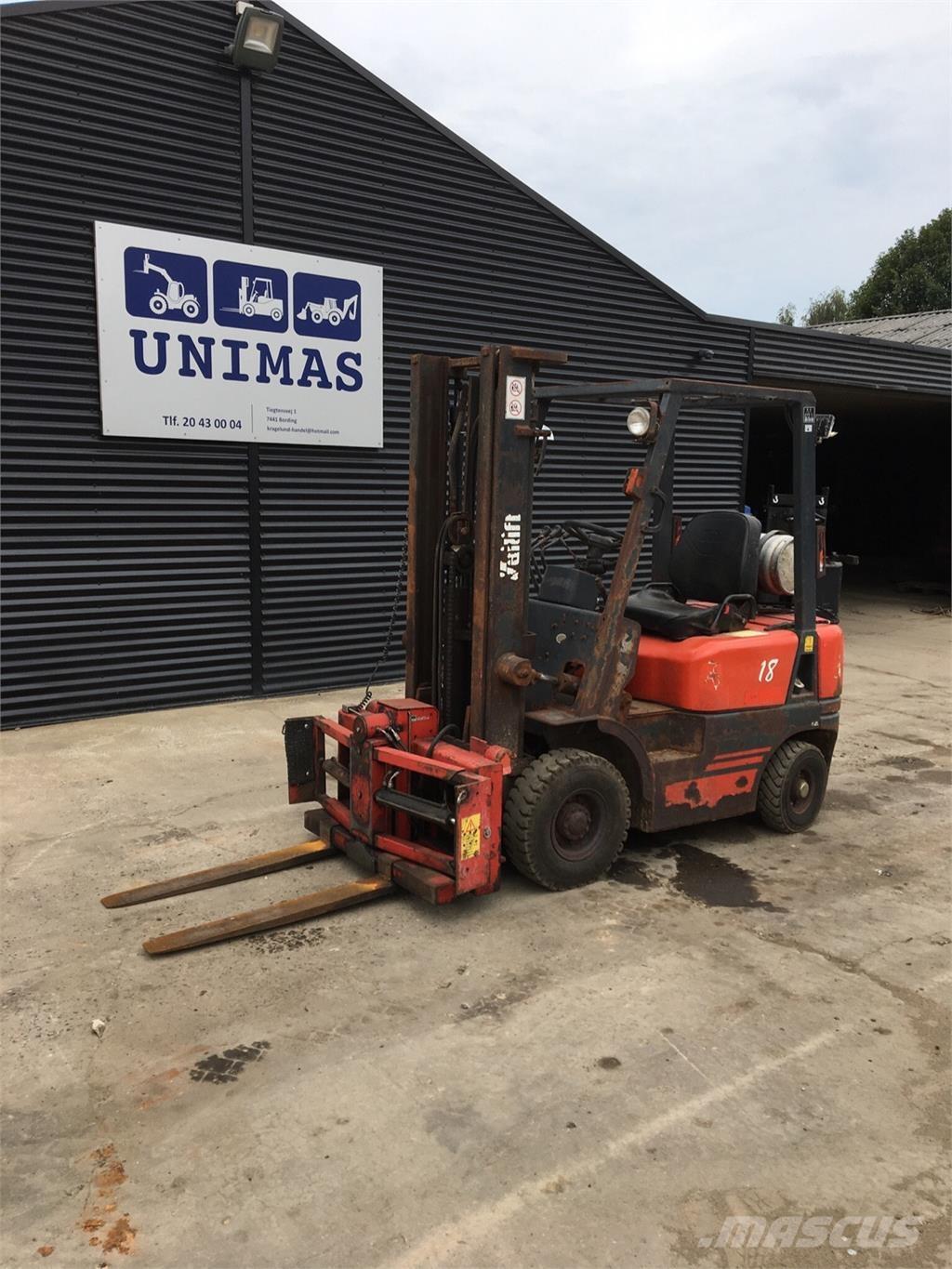 Tailift FG18 Gasolmotviktstruckar