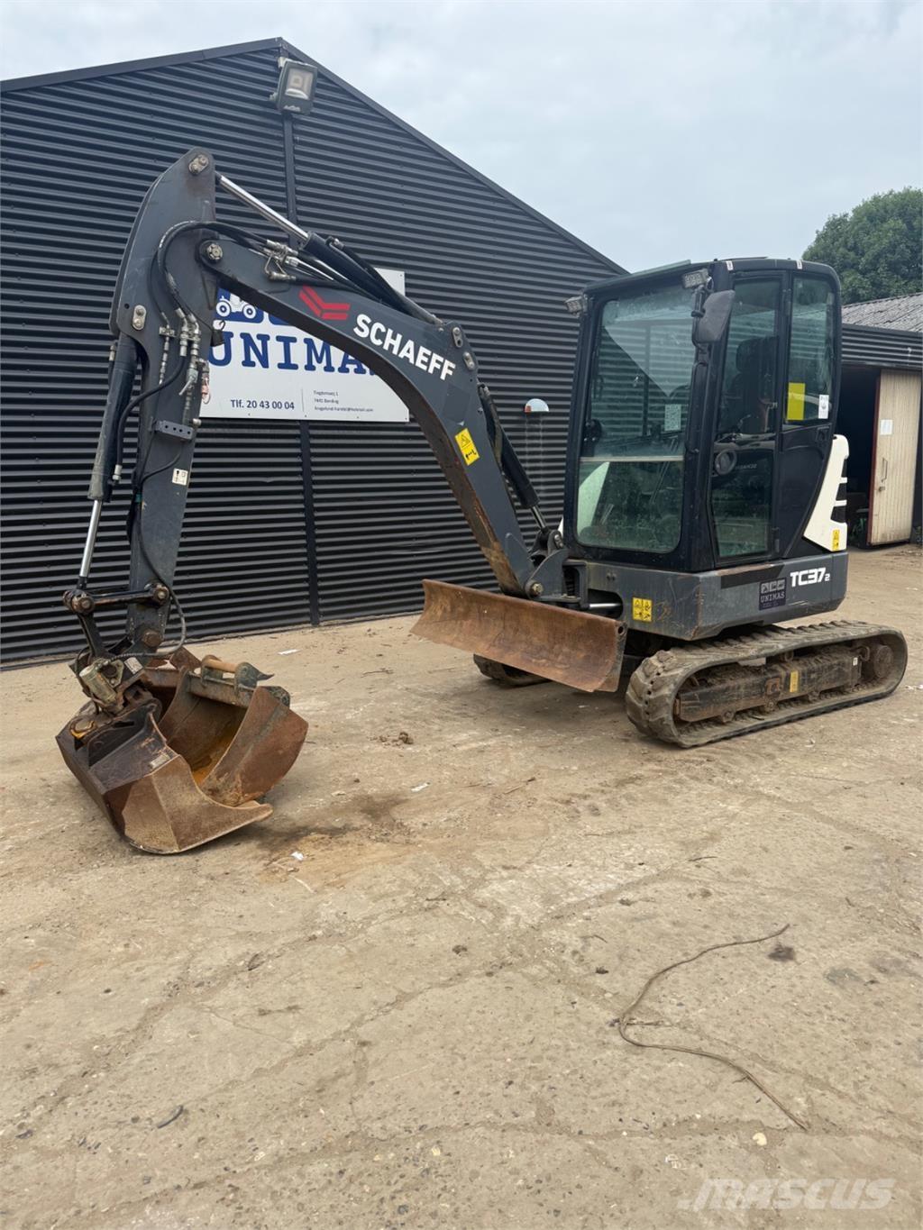 Terex TC37 Minigrävare < 7t