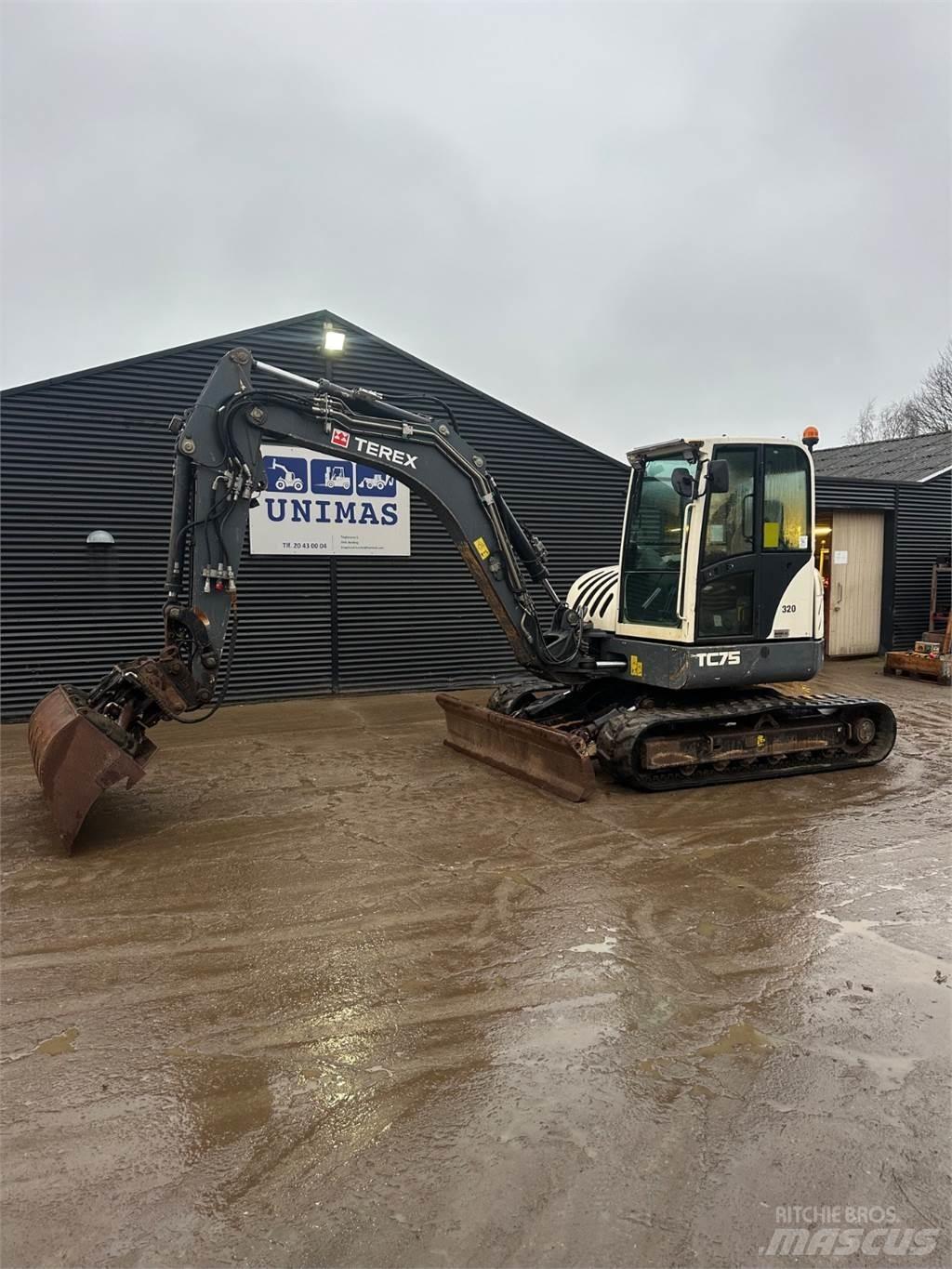 Terex TC75 Bandgrävare