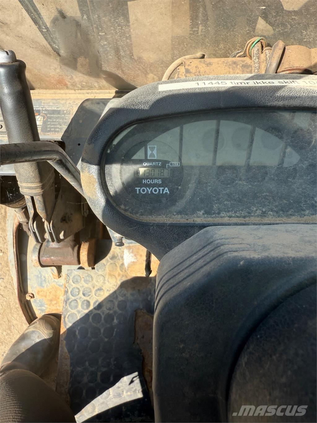 Toyota FG25 Gasolmotviktstruckar