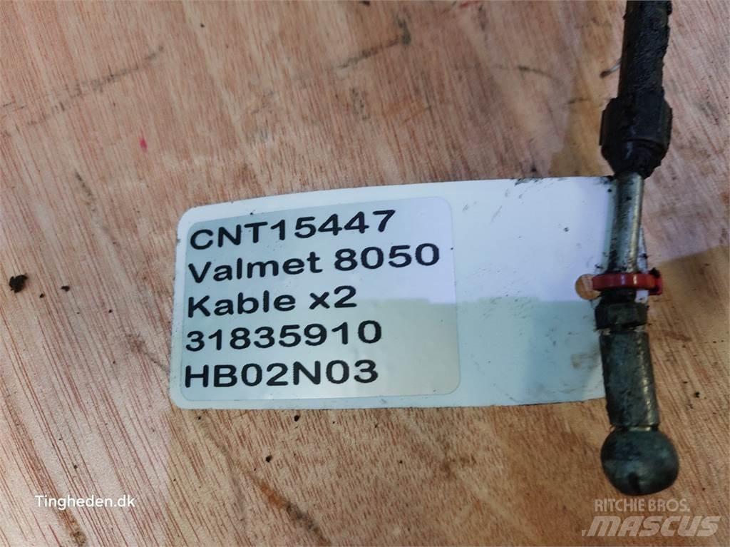 Valmet 8050 Hytter och interiör