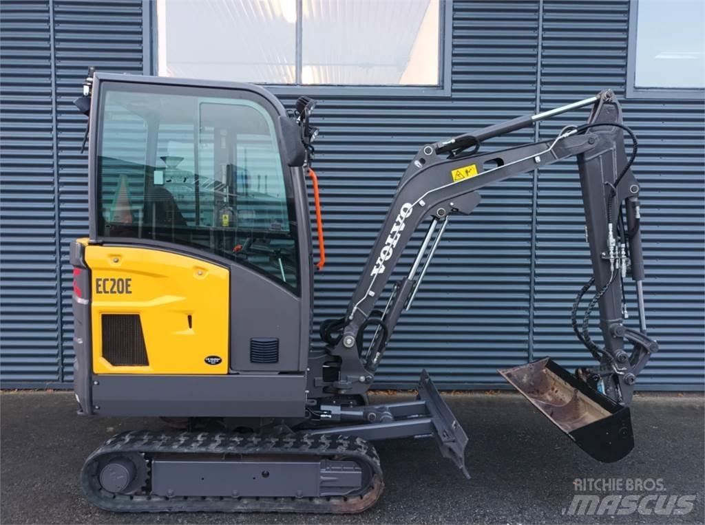 Volvo ec20e Minigrävare < 7t