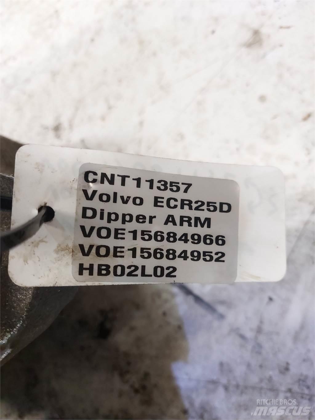 Volvo ECR25D Bommar och stickor