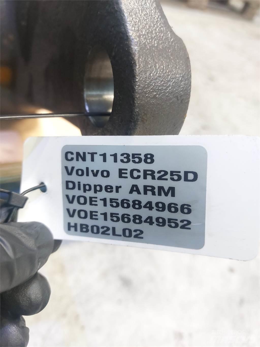 Volvo ECR25D Bommar och stickor