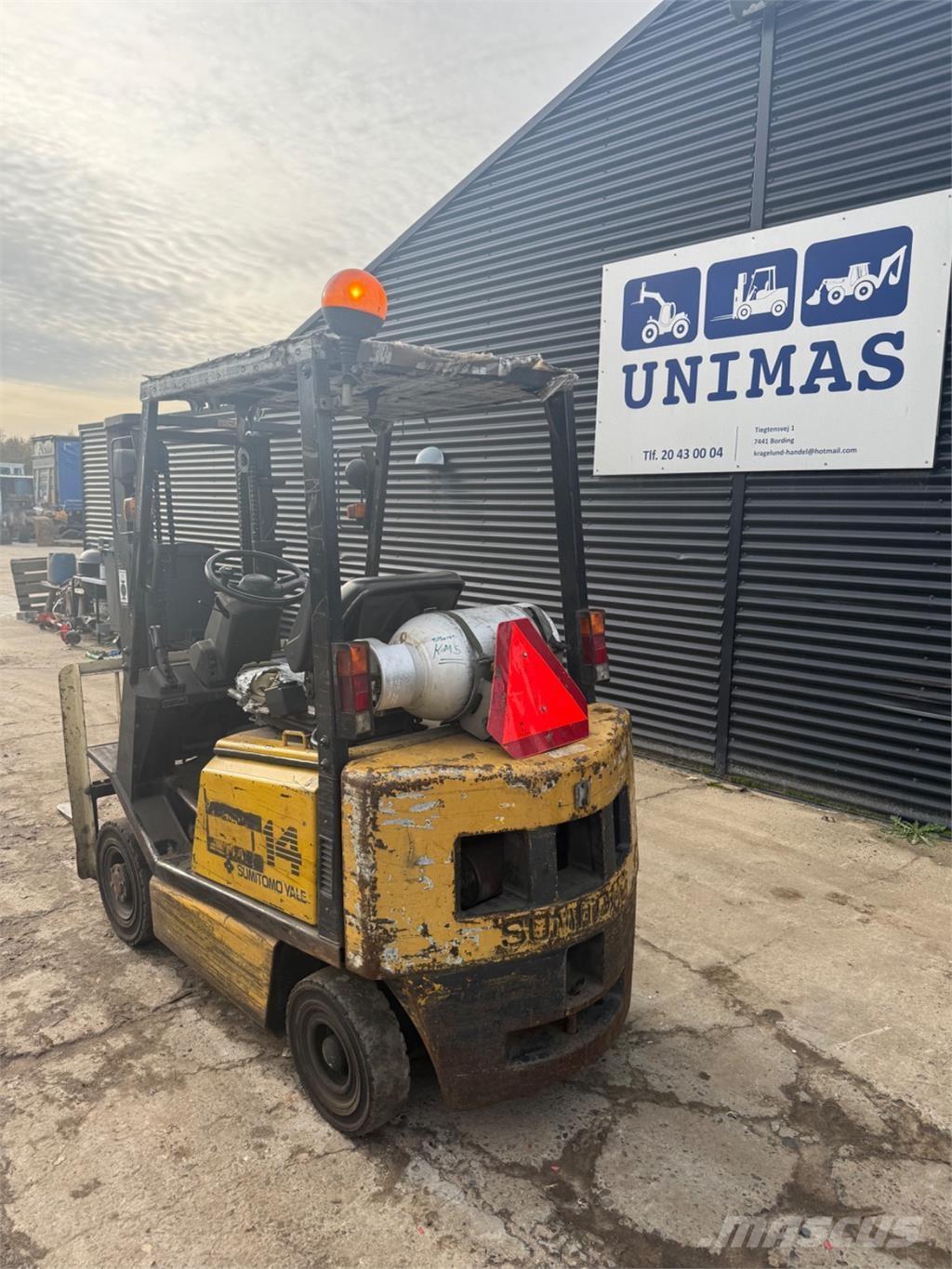 Yale FG14 Gasolmotviktstruckar