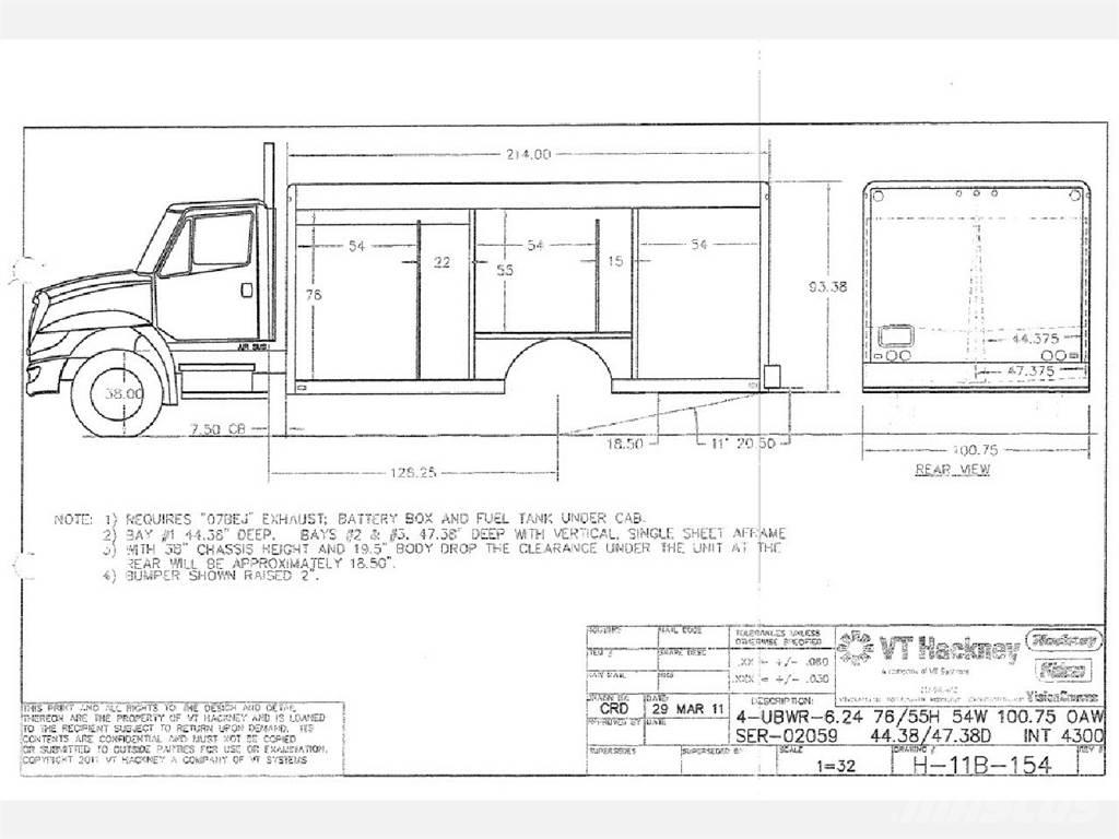 Freightliner M2 Lastbilar för dryckesleveranser
