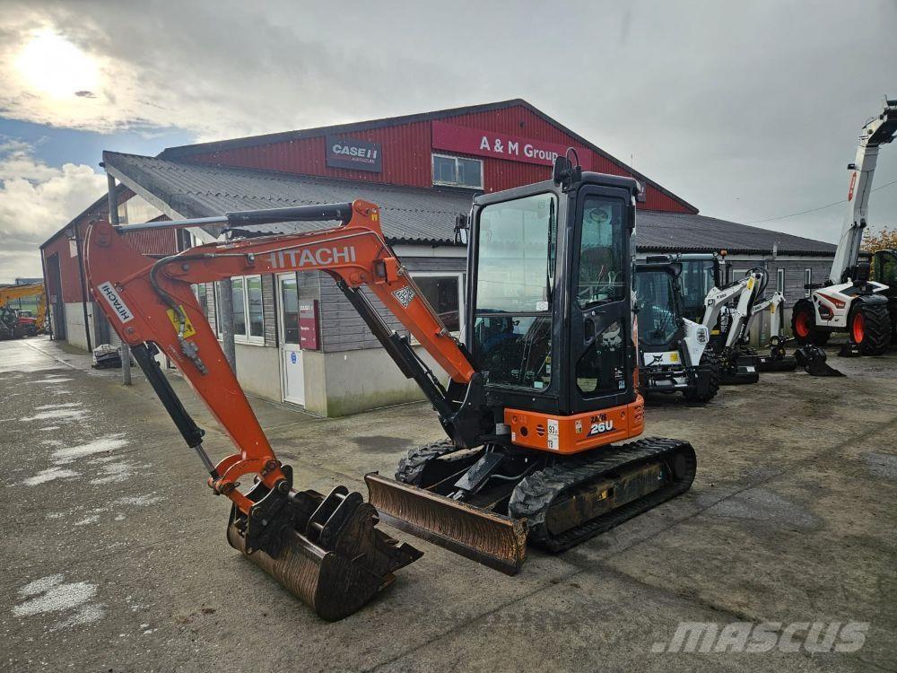Hitachi ZX26U Bandgrävare