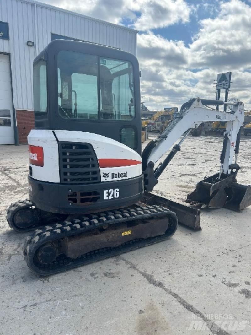 Bobcat E26 Minigrävare < 7t