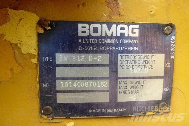 Bomag BW212D-2 Andra vältar