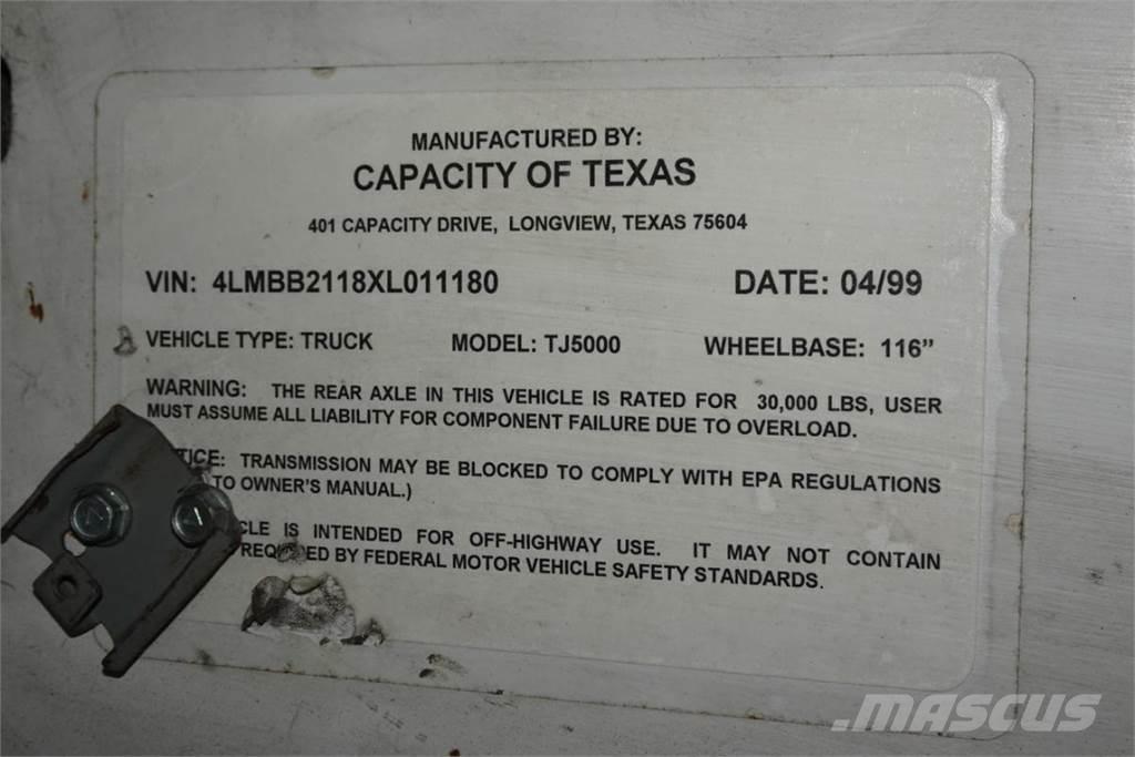 Capacity TJ5000 Terminaltraktorer