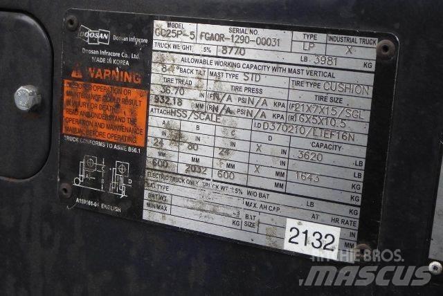 Doosan GC25P-5 Övriga motviktstruckar
